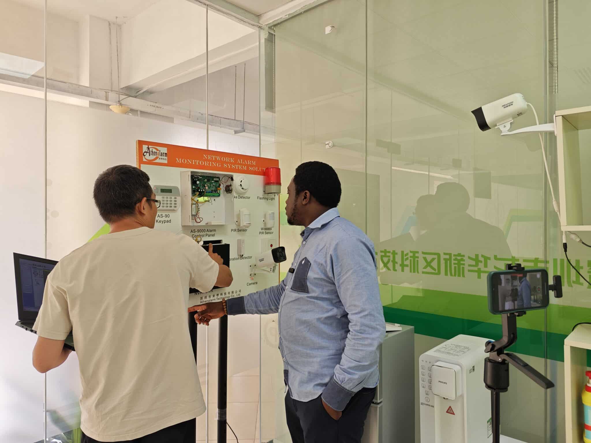 أخبار 6 Athenalarm Partners with African Client on Security Alarm Projects 1