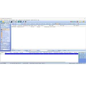 Network Alarm Center Management Software 1 AS-ALARM network alarm center management software interface showing central monitoring database and zones.