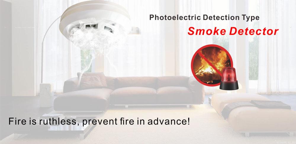 كاشف الدخان الكهروضوئي 2 Photoelectric Smoke Detector 1