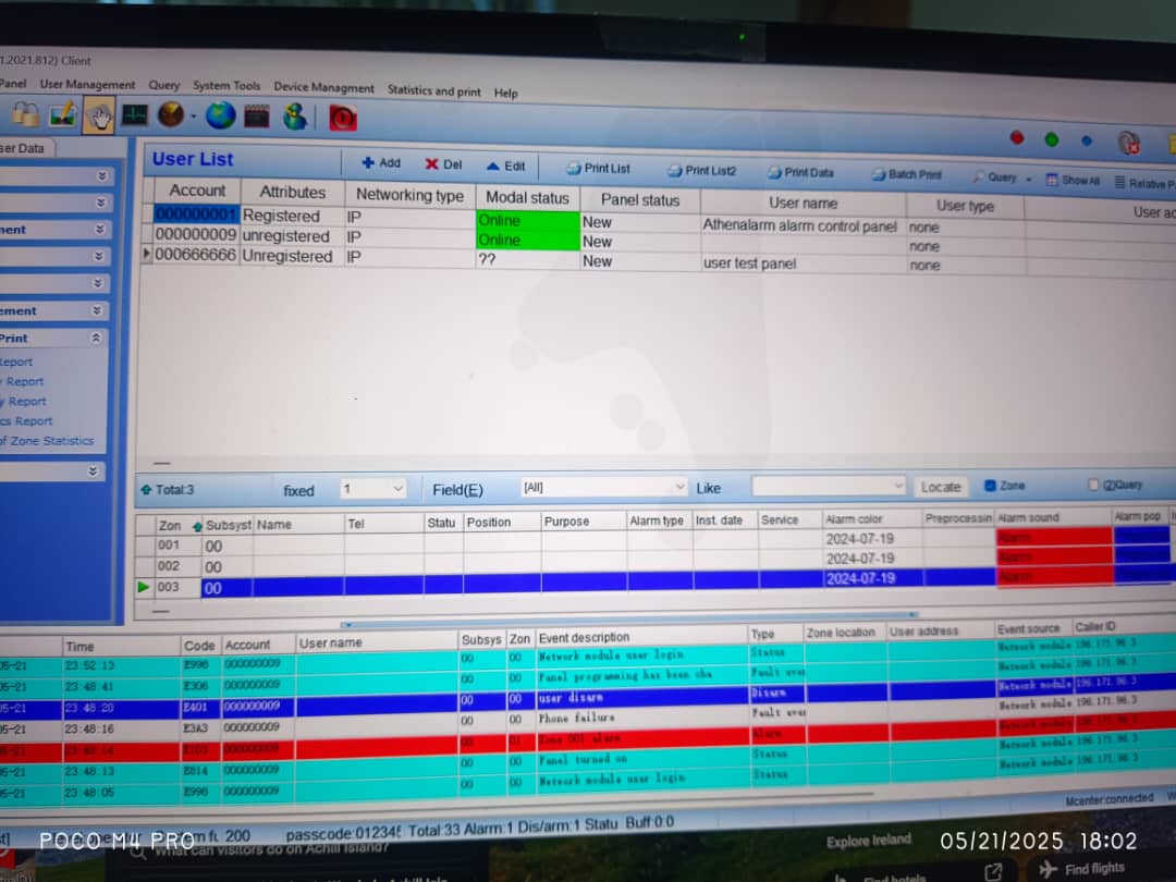 يعزز عميل إفريقي شراكته مع Athenalarm بعد زيارة ميدانية ناجحة ونشر فعلي للنظا 7 alarm software 2
